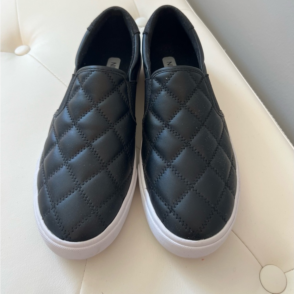New, Quilted Nine West Slip on Sneakers